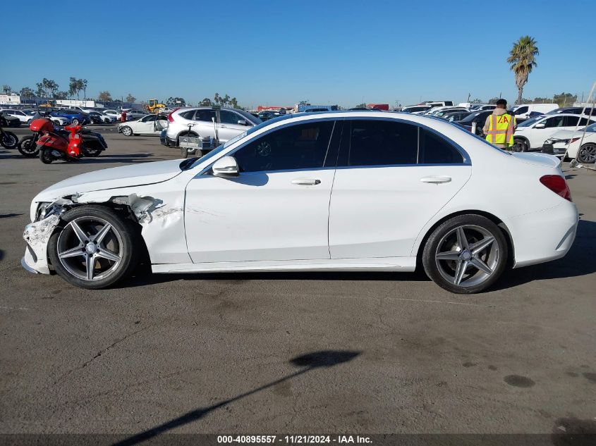 2017 Mercedes-Benz C 300 Luxury/Sport VIN: 55SWF4JB1HU189530 Lot: 40895557