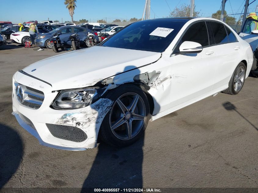 2017 Mercedes-Benz C 300 Luxury/Sport VIN: 55SWF4JB1HU189530 Lot: 40895557