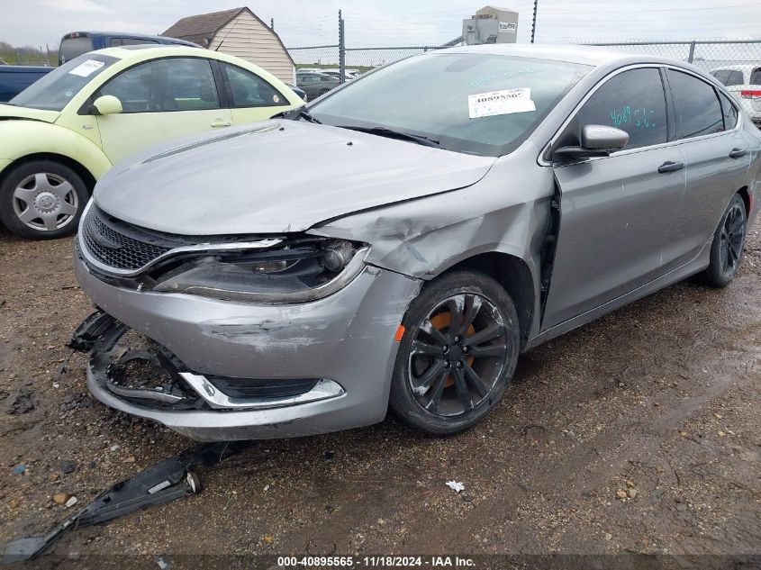 2015 Chrysler 200 Limited VIN: 1C3CCCAB9FN758067 Lot: 40895565