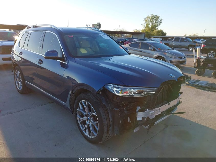 2021 BMW X7 xDrive40I VIN: 5UXCW2C0XM9F36671 Lot: 40895575