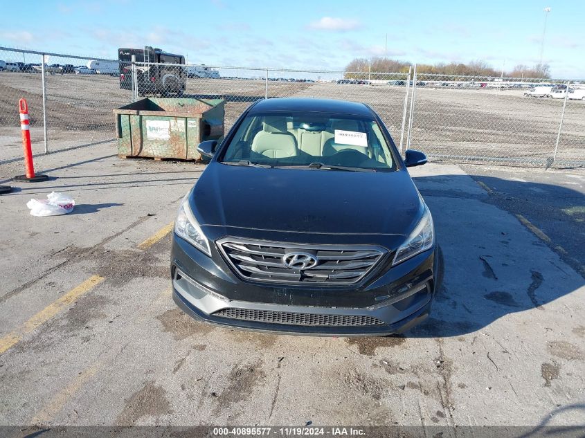 2017 Hyundai Sonata Sport VIN: 5NPE34AFXHH567192 Lot: 40895577