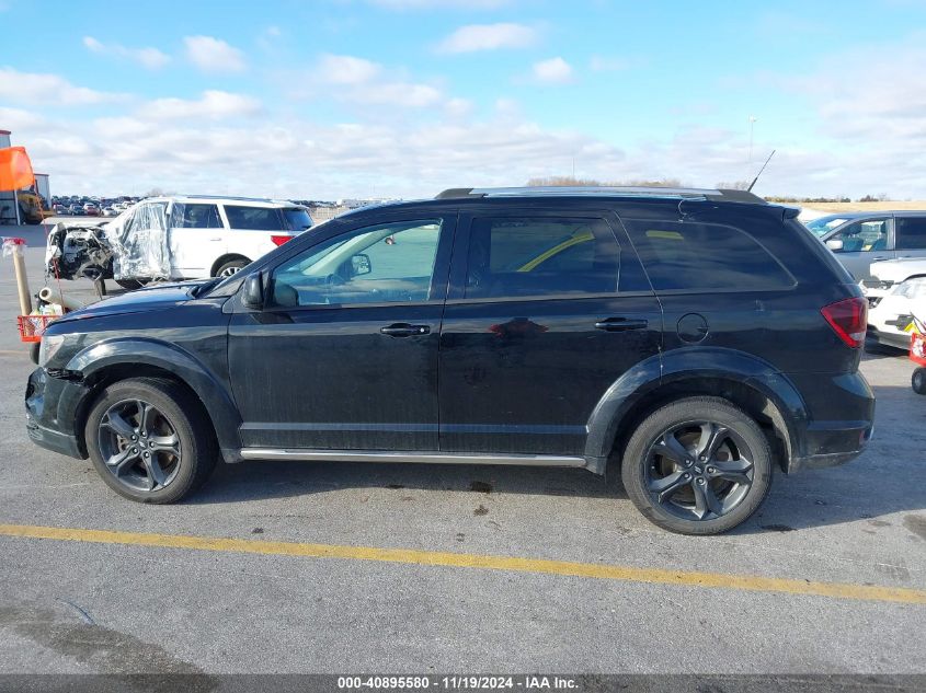 2018 Dodge Journey Crossroad Awd VIN: 3C4PDDGG8JT387818 Lot: 40895580