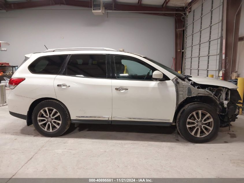 2015 Nissan Pathfinder Sl VIN: 5N1AR2MN4FC697381 Lot: 40895581