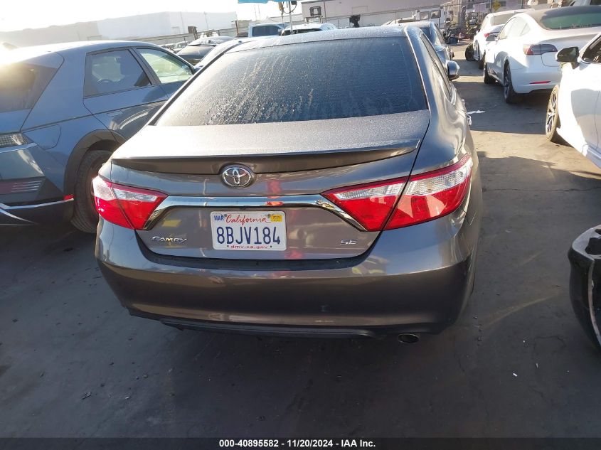 2016 Toyota Camry Se VIN: 4T1BF1FK8GU187802 Lot: 40895582