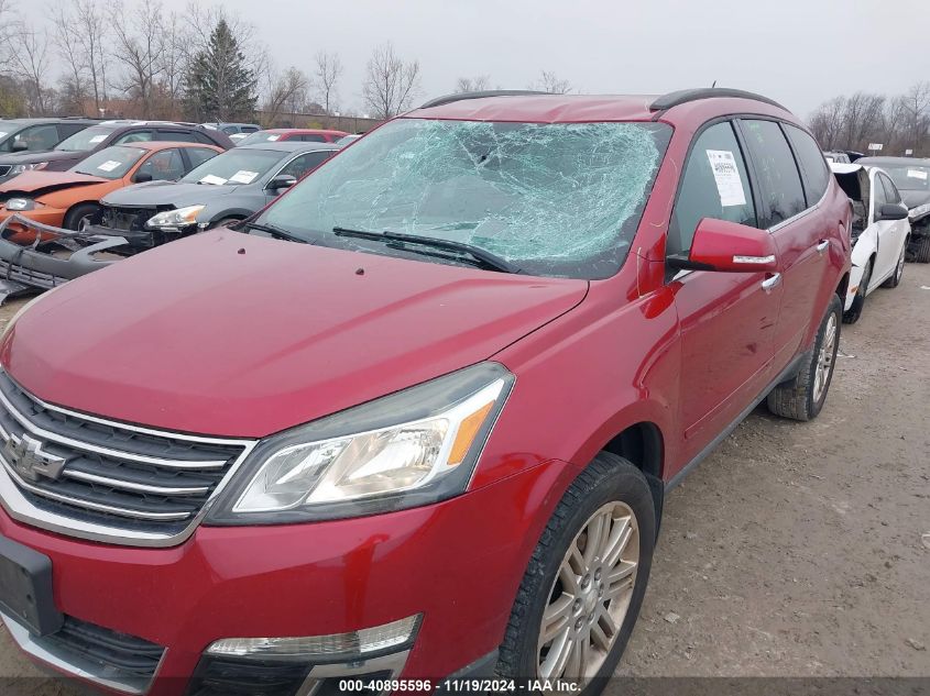 2014 Chevrolet Traverse Lt VIN: 1GNKRGKD9EJ111243 Lot: 40895596