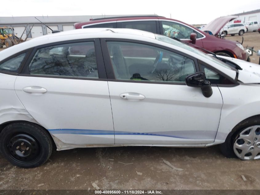 2013 Ford Fiesta S VIN: 3FADP4AJ1DM178486 Lot: 40895600