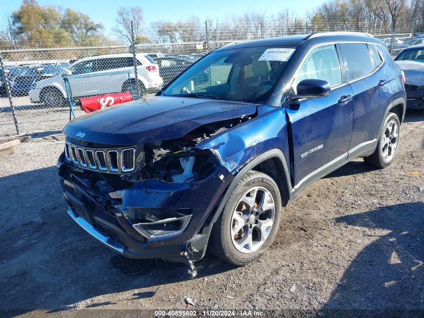 2019 Jeep Compass Limited 4X4 VIN: 3C4NJDCB5KT668602 Lot: 40895602