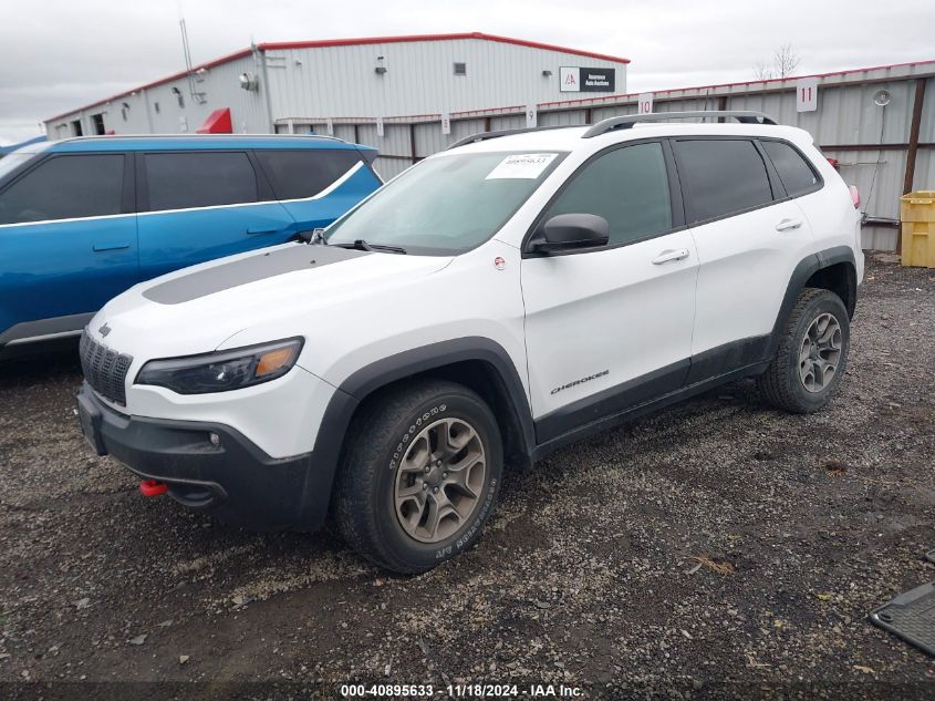 2020 Jeep Cherokee Trailhawk 4X4 VIN: 1C4PJMBX6LD504174 Lot: 40895633