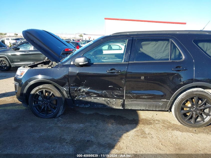 2019 Ford Explorer Xlt VIN: 1FM5K8D81KGB25173 Lot: 40895639