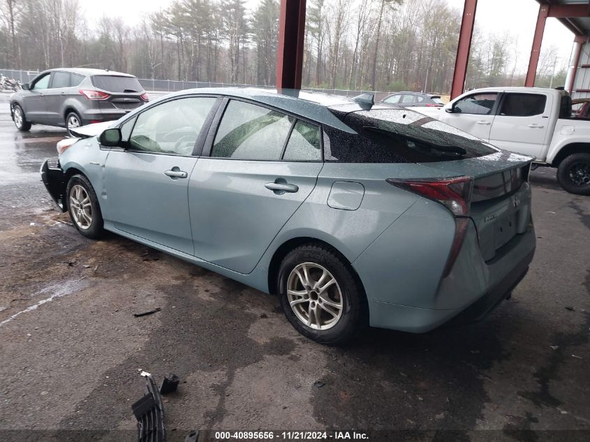 2016 Toyota Prius Two VIN: JTDKBRFU8G3001729 Lot: 40895656