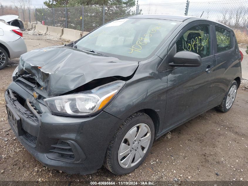 2017 Chevrolet Spark Ls Manual VIN: KL8CA6SA4HC813234 Lot: 40895664