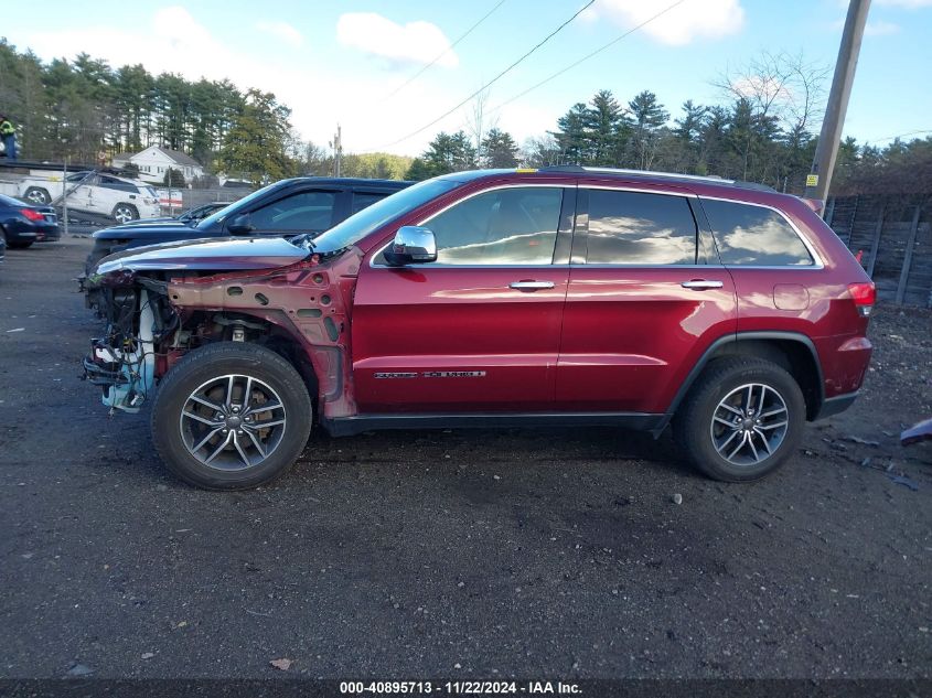 2019 Jeep Grand Cherokee Limited 4X4 VIN: 1C4RJFBG1KC593600 Lot: 40895713