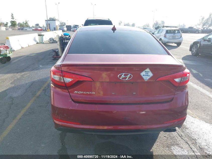 2015 HYUNDAI SONATA SE - 5NPE24AF9FH119798