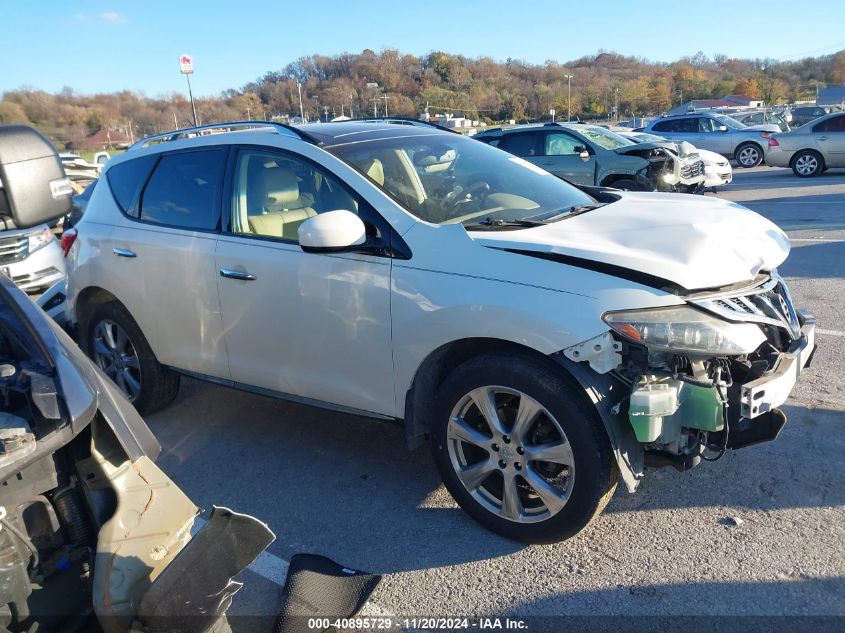 2012 Nissan Murano Le VIN: JN8AZ1MW0CW236720 Lot: 40895729