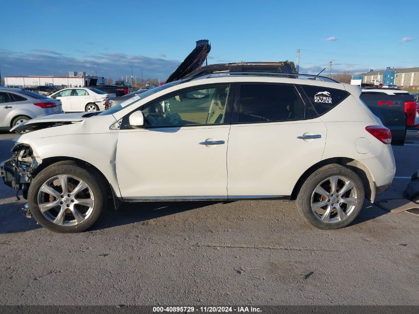 2012 Nissan Murano Le VIN: JN8AZ1MW0CW236720 Lot: 40895729