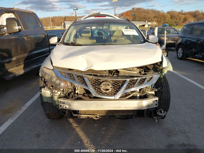 2012 Nissan Murano Le VIN: JN8AZ1MW0CW236720 Lot: 40895729