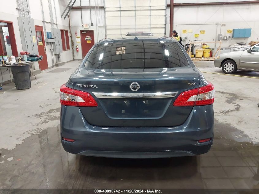 2015 Nissan Sentra Sv VIN: 3N1AB7AP6FL664658 Lot: 40895742