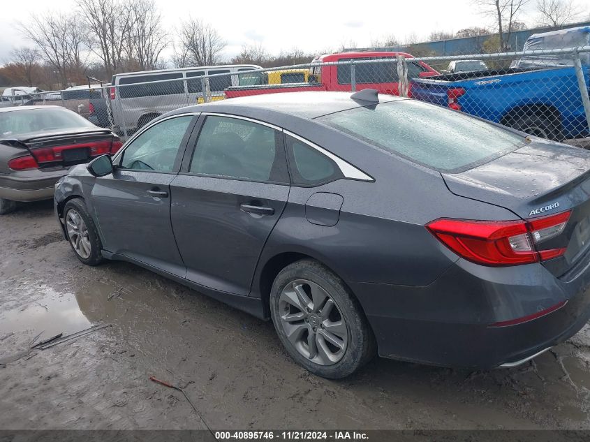 2019 Honda Accord Lx VIN: 1HGCV1F18KA161764 Lot: 40895746