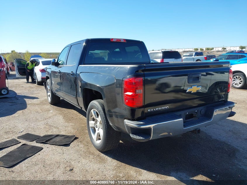 Vin: 3gcpcrec3fg483646, lot: 41385452, chevrolet silverado 1500 lt 20153