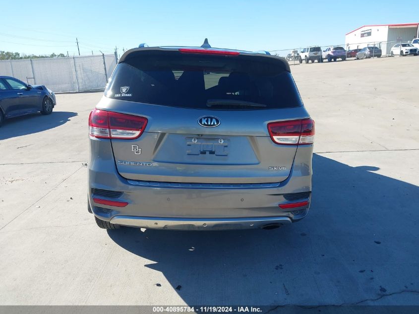 2017 Kia Sorento 3.3L Sx VIN: 5XYPK4A58HG306654 Lot: 40895784