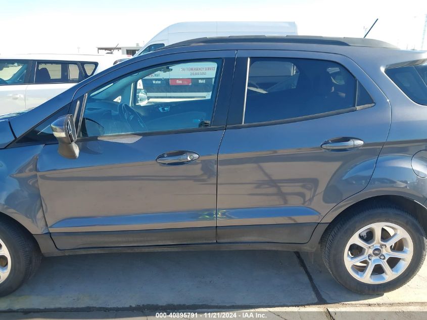 2018 Ford Ecosport Se VIN: MAJ3P1TE3JC168825 Lot: 40895791