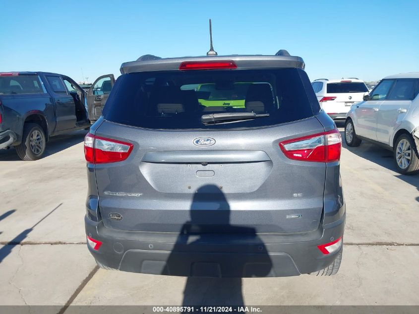 2018 Ford Ecosport Se VIN: MAJ3P1TE3JC168825 Lot: 40895791