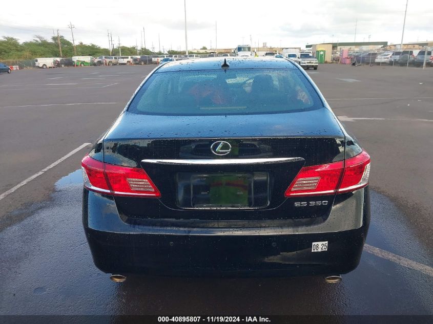 2012 Lexus Es 350 VIN: JTHBK1EG1C2492317 Lot: 40895807