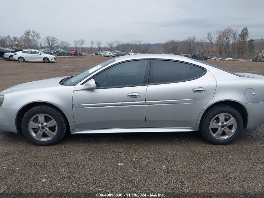 2005 Pontiac Grand Prix VIN: 2G2WP522851190552 Lot: 40895836