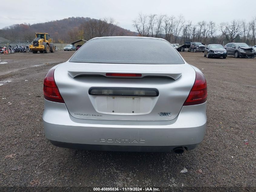 2005 Pontiac Grand Prix VIN: 2G2WP522851190552 Lot: 40895836