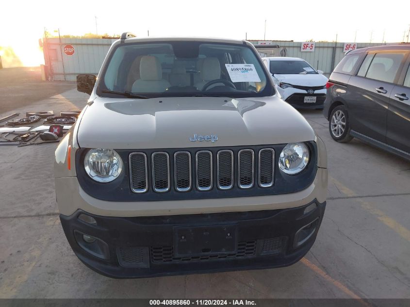 2015 Jeep Renegade Latitude VIN: ZACCJABT0FPB56643 Lot: 40895860