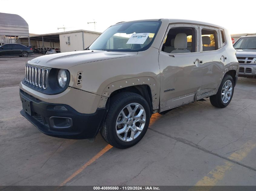 VIN ZACCJABT0FPB56643 2015 JEEP RENEGADE no.2