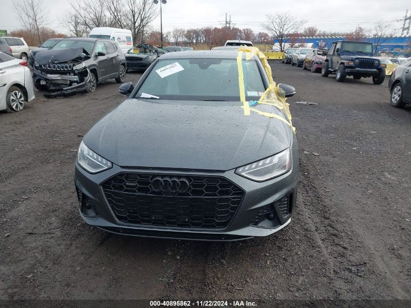 2023 Audi A4 Premium Plus 45 Tfsi S Line Quattro S Tronic VIN: WAUEAAF41PA008242 Lot: 40895862