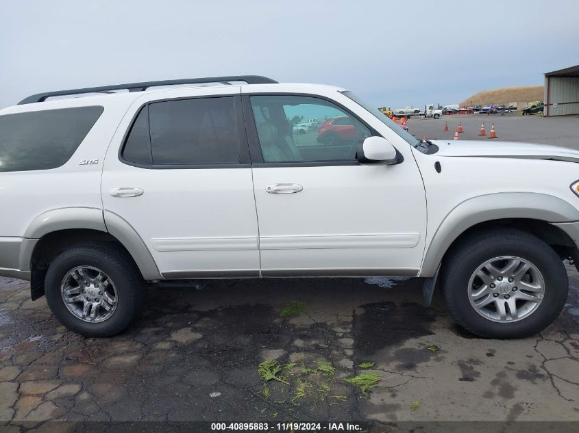 2004 Toyota Sequoia Sr5 V8 VIN: 5TDBT44A84S206163 Lot: 40895883