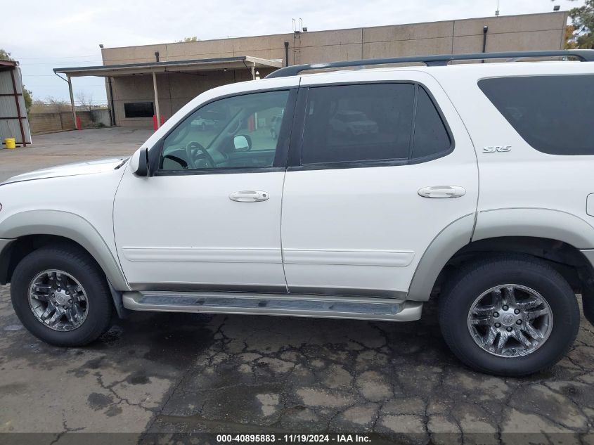 2004 Toyota Sequoia Sr5 V8 VIN: 5TDBT44A84S206163 Lot: 40895883