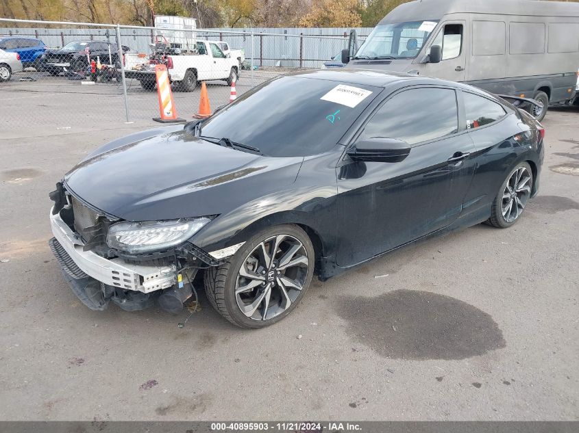 2018 Honda Civic Si VIN: 2HGFC3A53JH755297 Lot: 40895903