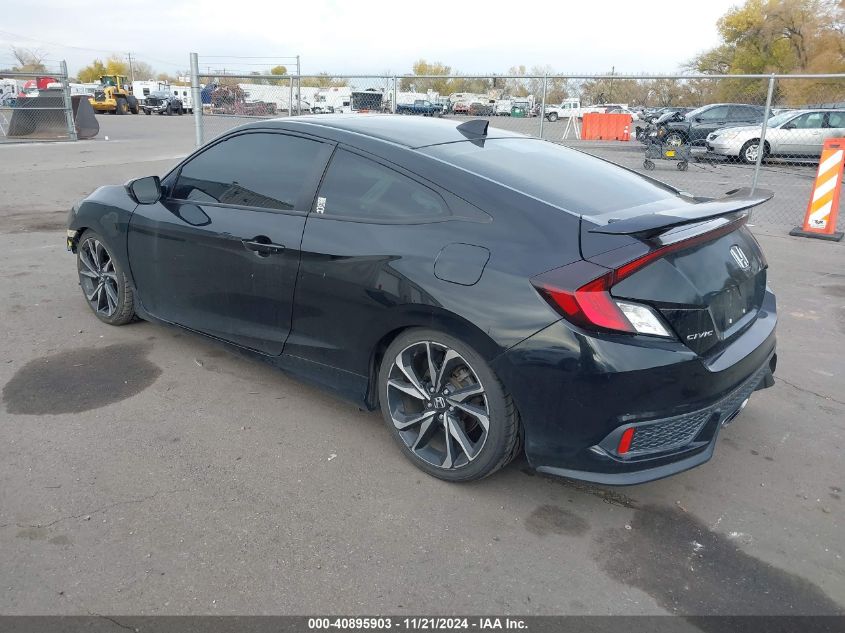 2018 Honda Civic Si VIN: 2HGFC3A53JH755297 Lot: 40895903