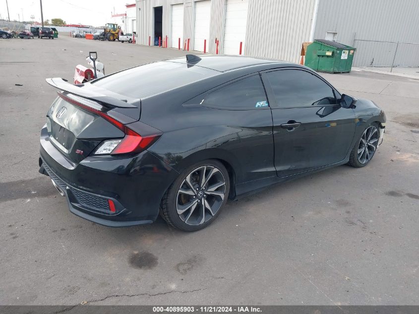 2018 Honda Civic Si VIN: 2HGFC3A53JH755297 Lot: 40895903