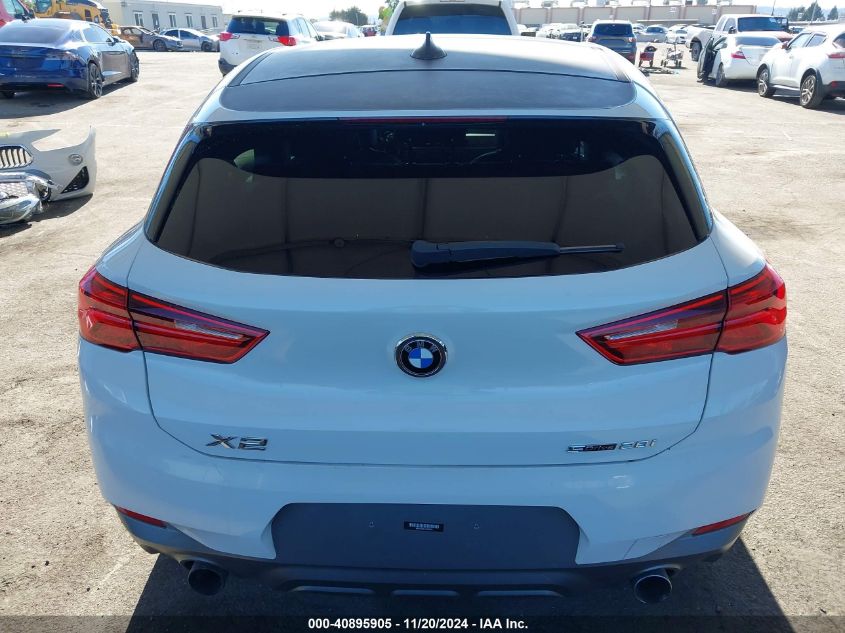 2018 BMW X2 Sdrive28I VIN: WBXYJ3C31JEJ82872 Lot: 40895905