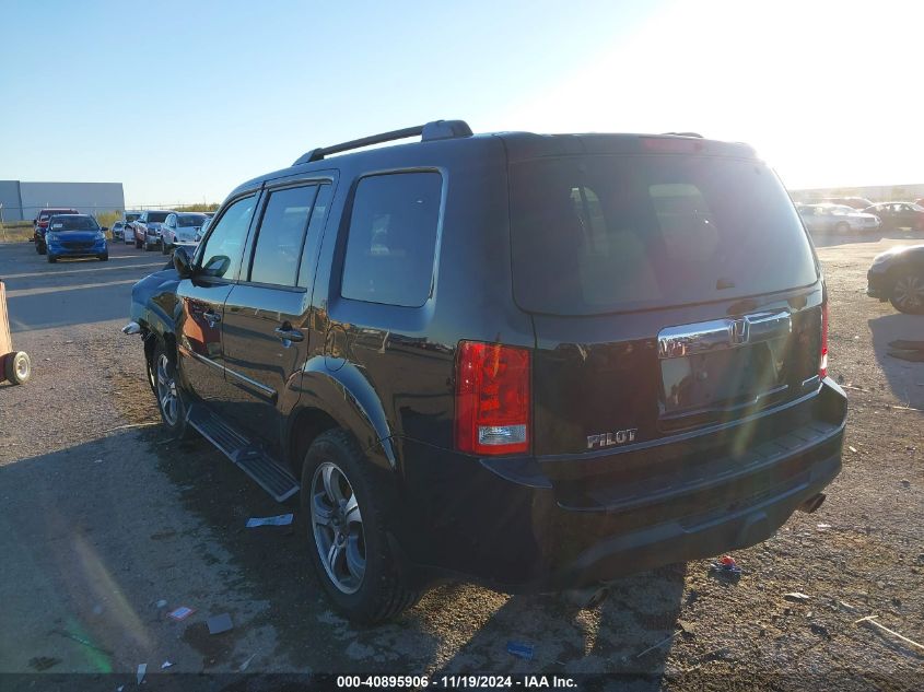 VIN 5FNYF3H3XFB027153 2015 Honda Pilot, SE no.3