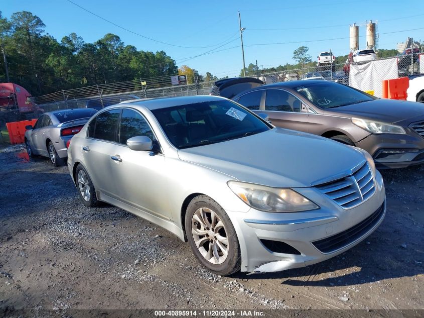 2013 Hyundai Genesis 3.8 VIN: KMHGC4DD9DU229815 Lot: 40895914