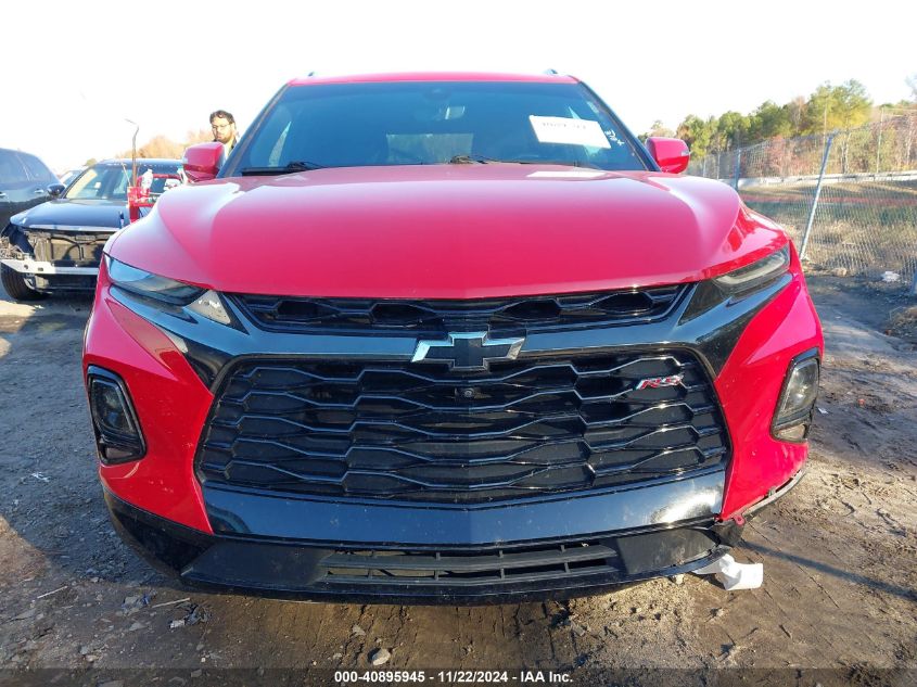 2019 Chevrolet Blazer Rs VIN: 3GNKBJRS8KS576824 Lot: 40895945