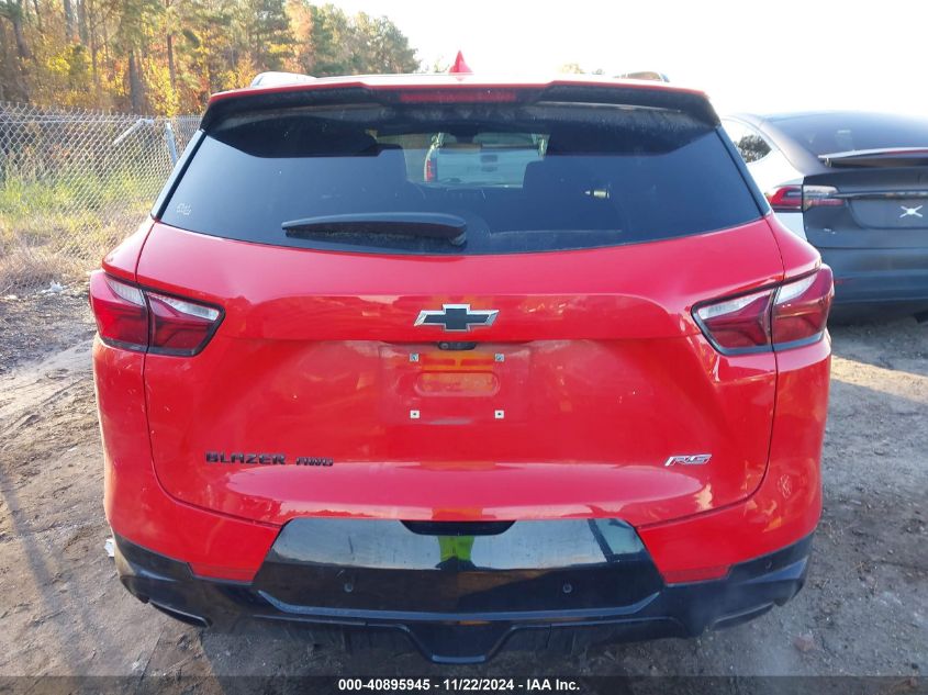 2019 Chevrolet Blazer Rs VIN: 3GNKBJRS8KS576824 Lot: 40895945