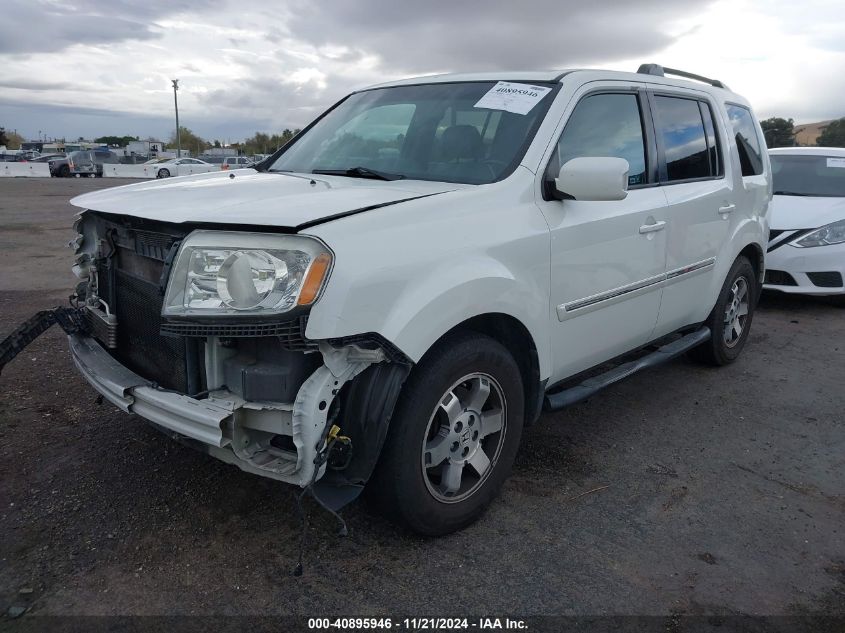 2011 Honda Pilot Touring VIN: 5FNYF4H93BB085187 Lot: 40895946