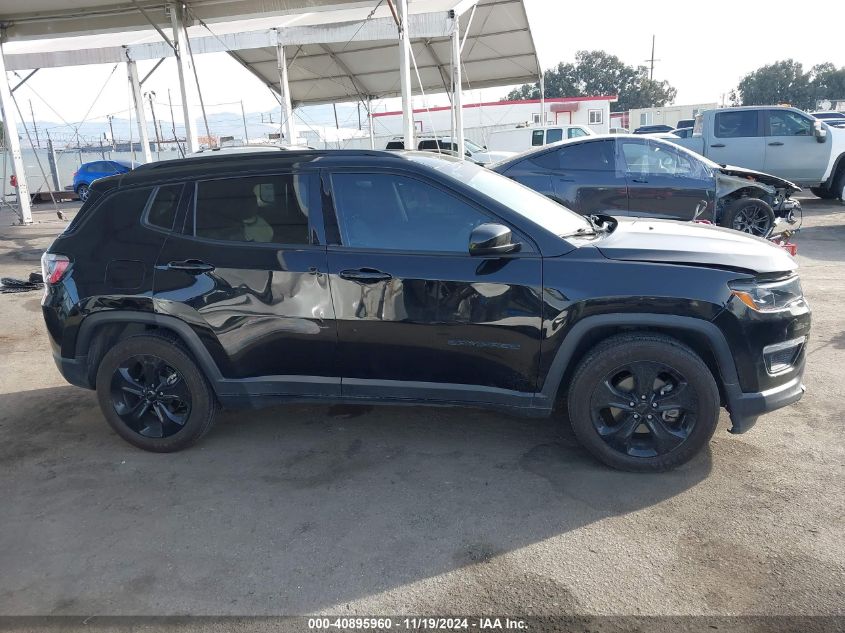 VIN 3C4NJCBB3MT556184 2021 JEEP COMPASS ALTITUDE FWD