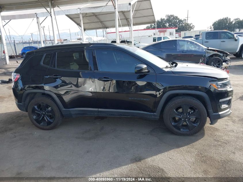 2021 Jeep Compass Altitude Fwd VIN: 3C4NJCBB3MT556184 Lot: 40895960