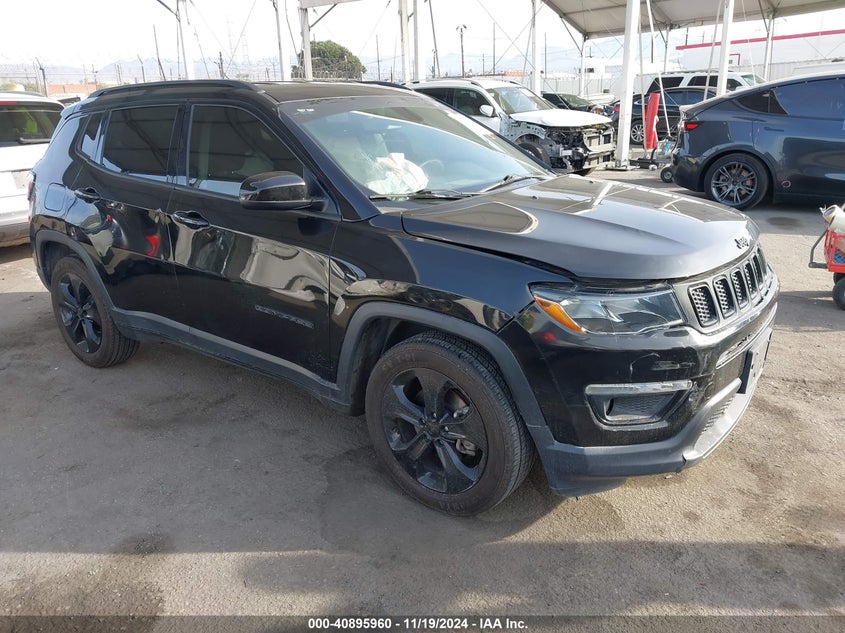 VIN 3C4NJCBB3MT556184 2021 JEEP COMPASS ALTITUDE FWD