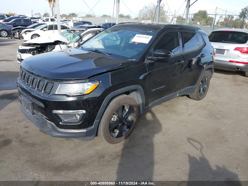 VIN 3C4NJCBB3MT556184 2021 JEEP COMPASS ALTITUDE FWD