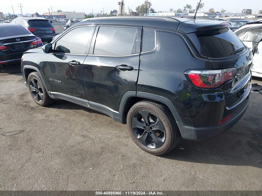 VIN 3C4NJCBB3MT556184 2021 JEEP COMPASS ALTITUDE FWD