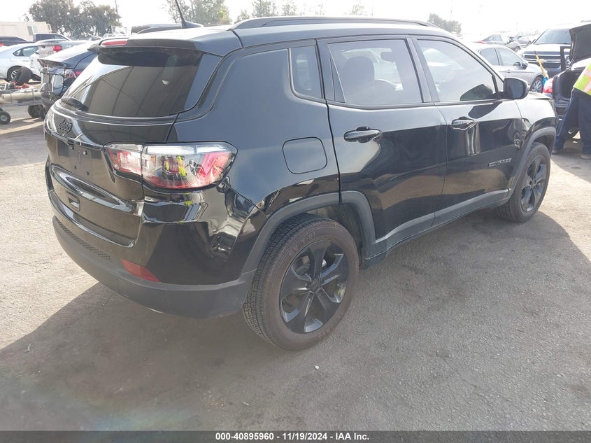 VIN 3C4NJCBB3MT556184 2021 JEEP COMPASS ALTITUDE FWD