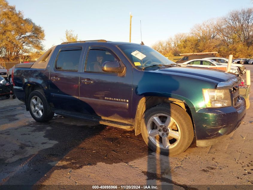 2007 Chevrolet Avalanche 1500 Ltz VIN: 3GNFK12347G140762 Lot: 40895966